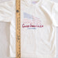 Vintage Guess Jeans U.S.A. American Flag Graphic T-Shirt in White: 6/7y - Yellow Clover Vintage Kids Clothes