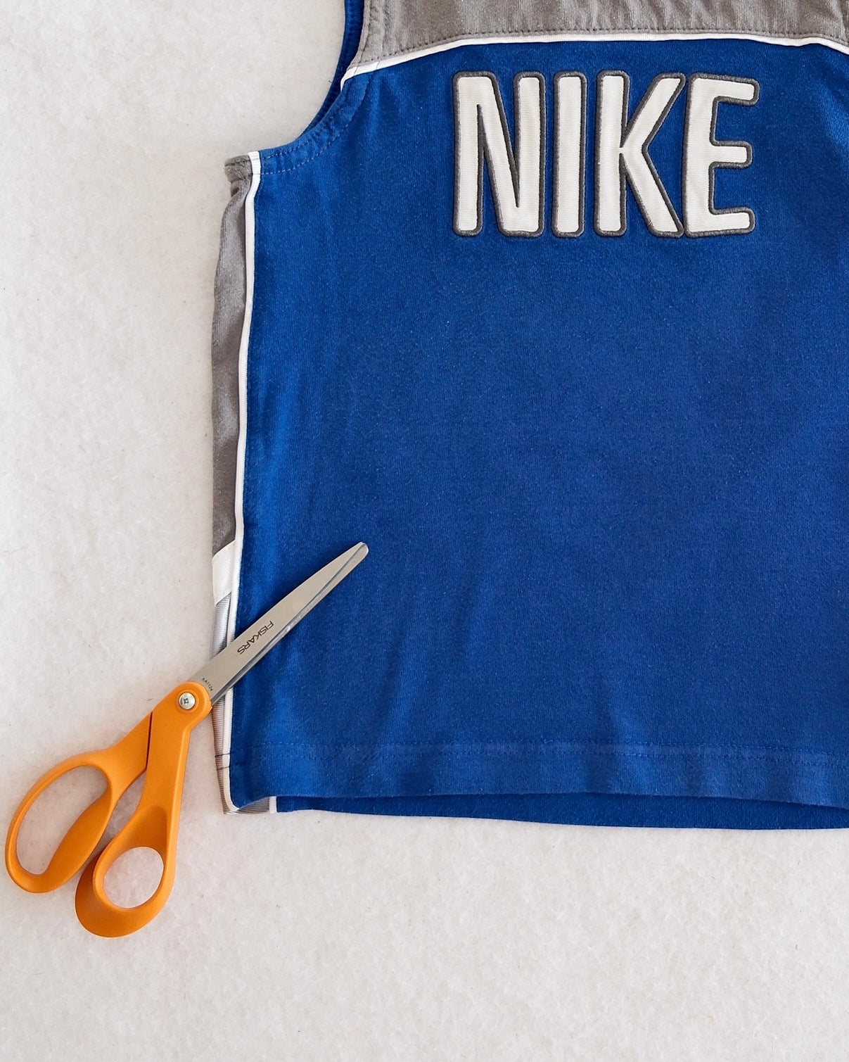 Y2K Nike Blue + Gray Tank: 4T