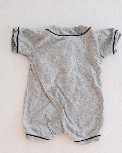 Y2K Florida Marlins Baby Baseball Jersey Romper: Size 12M