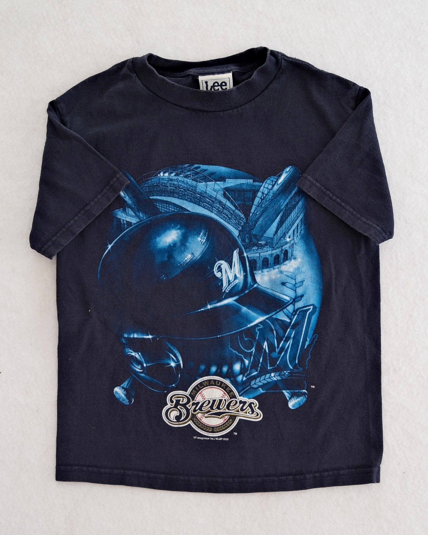 Vintage Milwaukee Brewers Kids Baseball Tee: Size 10y?