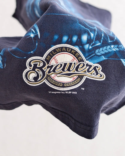 Vintage Milwaukee Brewers Kids Baseball Tee: Size 10y?