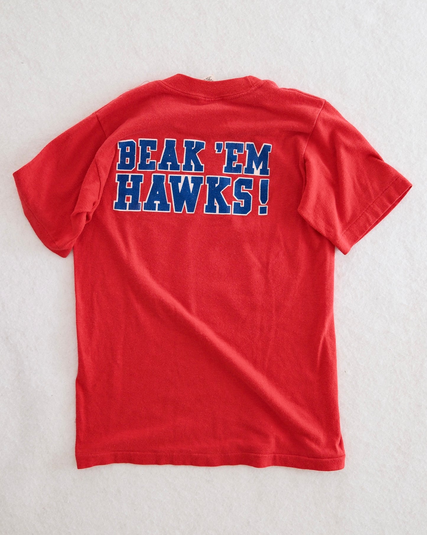 Vintage Kansas Jayhawks Kids Mascot Tee: Size 10y