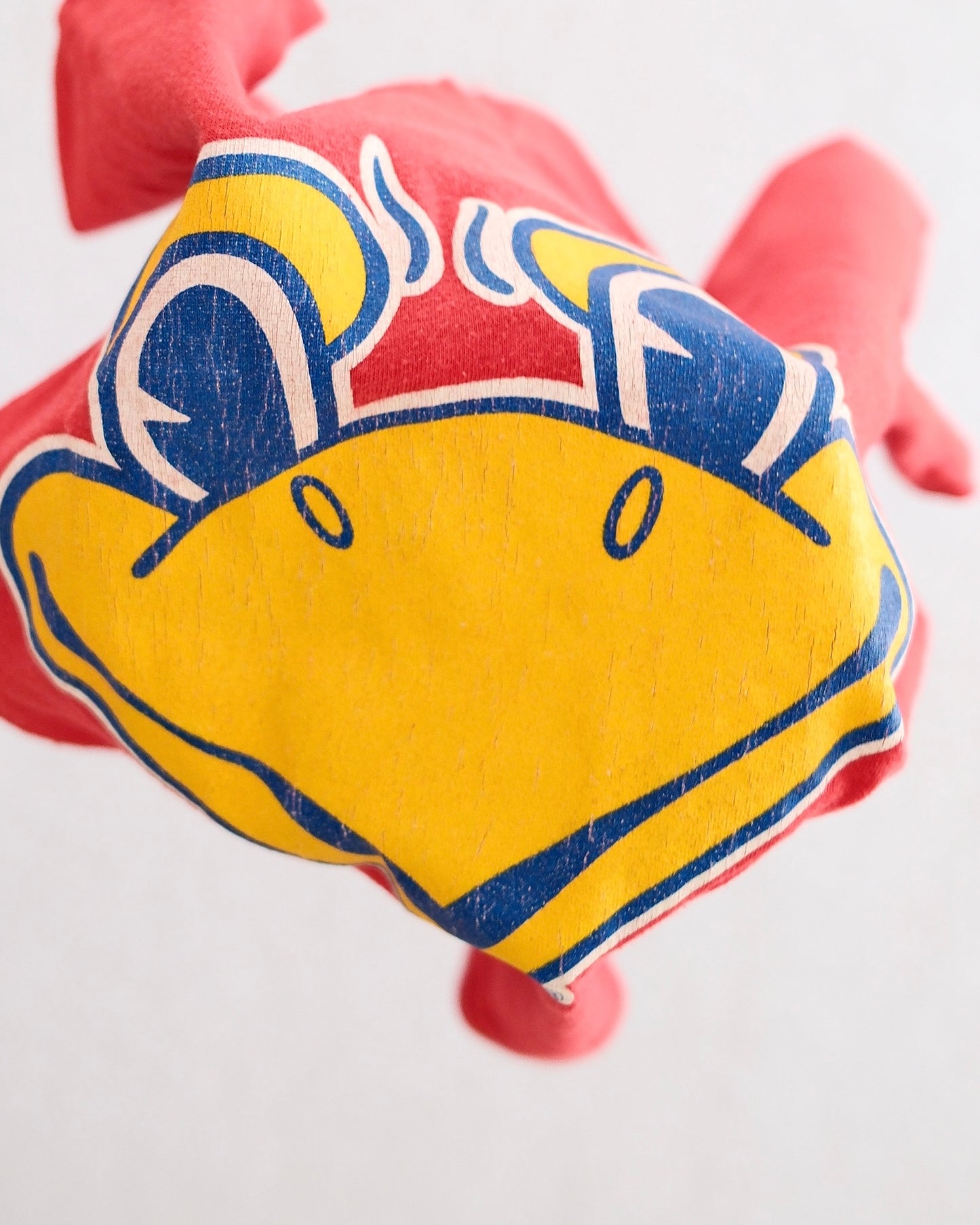 Vintage Kansas Jayhawks Kids Mascot Tee: Size 10y
