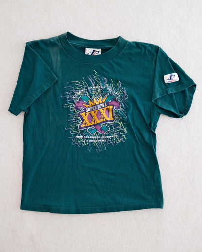 Vintage Super Bowl XXXI Kids Tee: Size 14-16