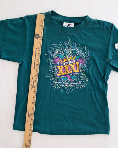Vintage Super Bowl XXXI Kids Tee: Size 14-16