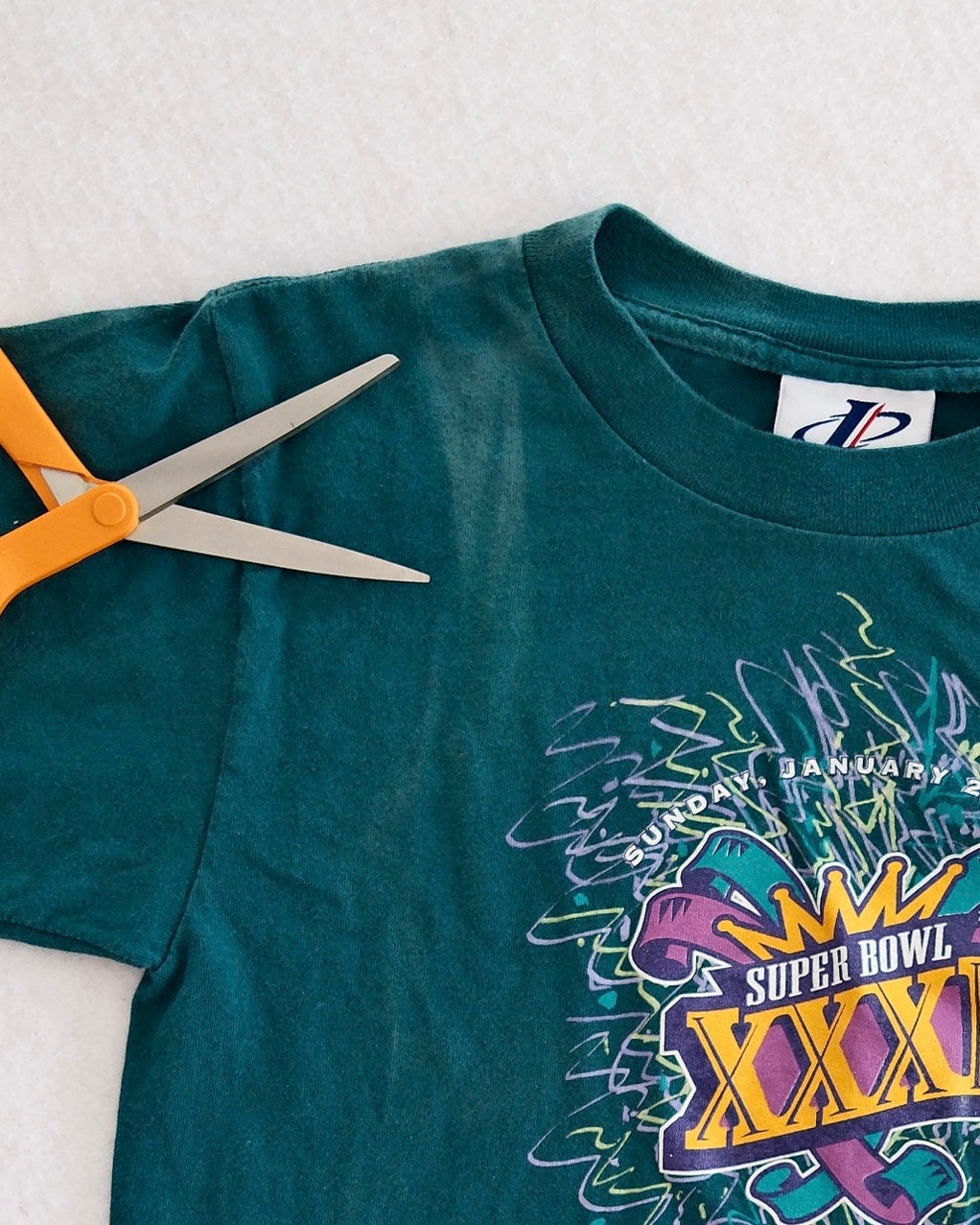 Vintage Super Bowl XXXI Kids Tee: Size 14-16