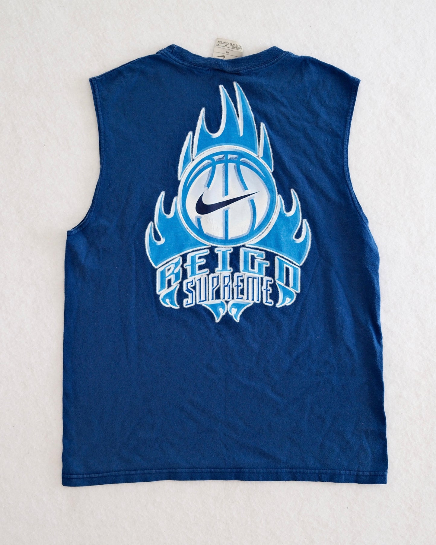Y2K Nike Hoops Kids Basketball Muscle Tank: Size 10y