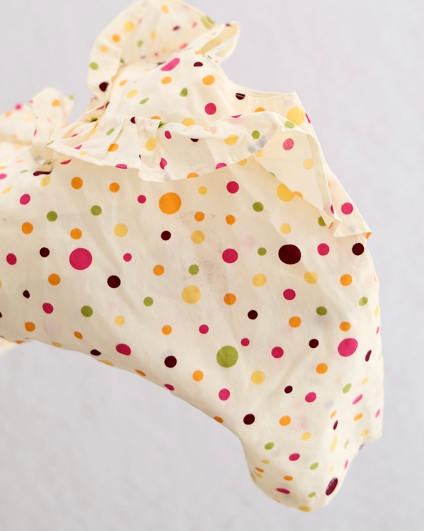 Vintage Gymboree NWT Copa Cabana Polka Dot Tank & Maracas Ruffle Pants Set: 18-24 Months - Yellow Clover Vintage Kids Clothes