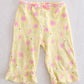 Vintage Gymboree Lemony Fresh Citrus Slice Print Ruffle Capri Pants: 2T - Yellow Clover Vintage Kids Clothes