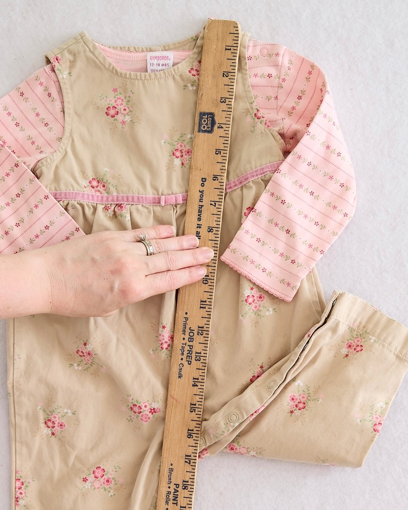 Vintage Gymboree Portabello Road Romper, Bodysuit + Jacket: 18m