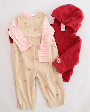 Vintage Gymboree Portabello Road Romper, Bodysuit + Jacket: 18m