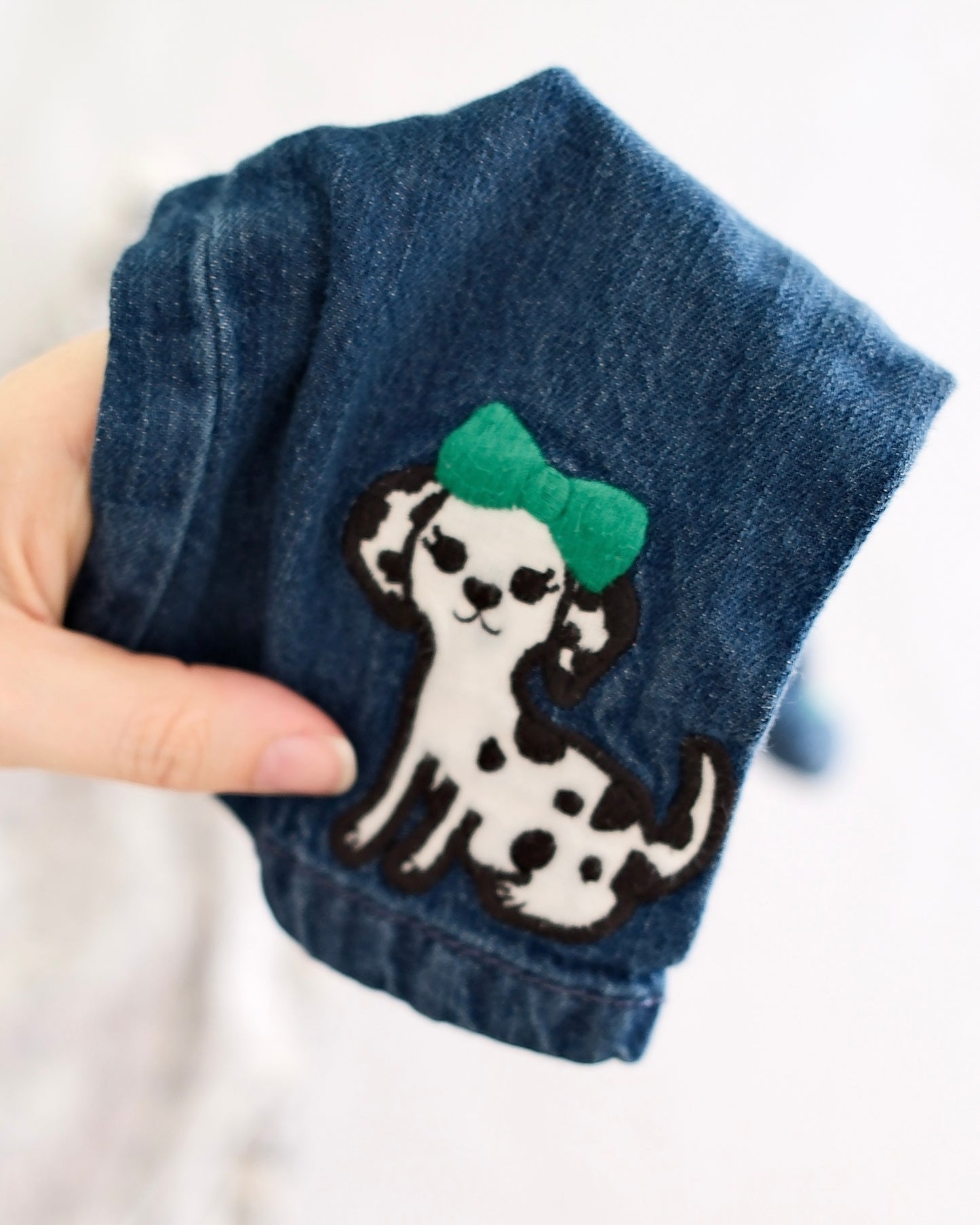 2013 Y2K Gymboree Fancy Dalmatians Top, Hooded Cardigan & Puppy Jeans Set, size 3T