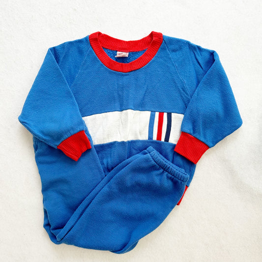 Vintage Camptown Colorblock Set: 2/3T? - Yellow Clover Vintage Kids Clothes