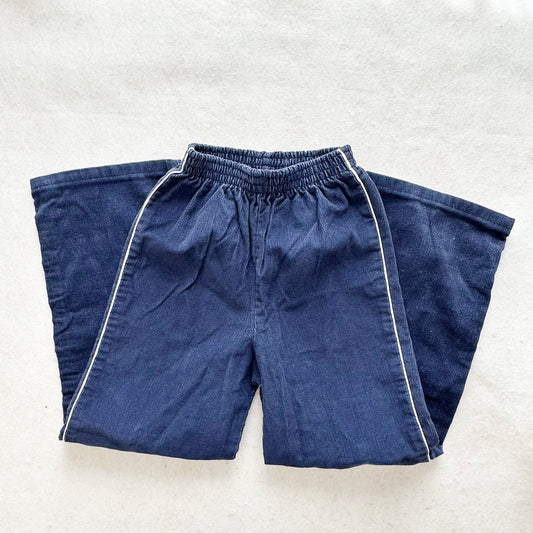 Vintage Healthtex Cord Piped Pants: 7y - Yellow Clover Vintage Kids Clothes