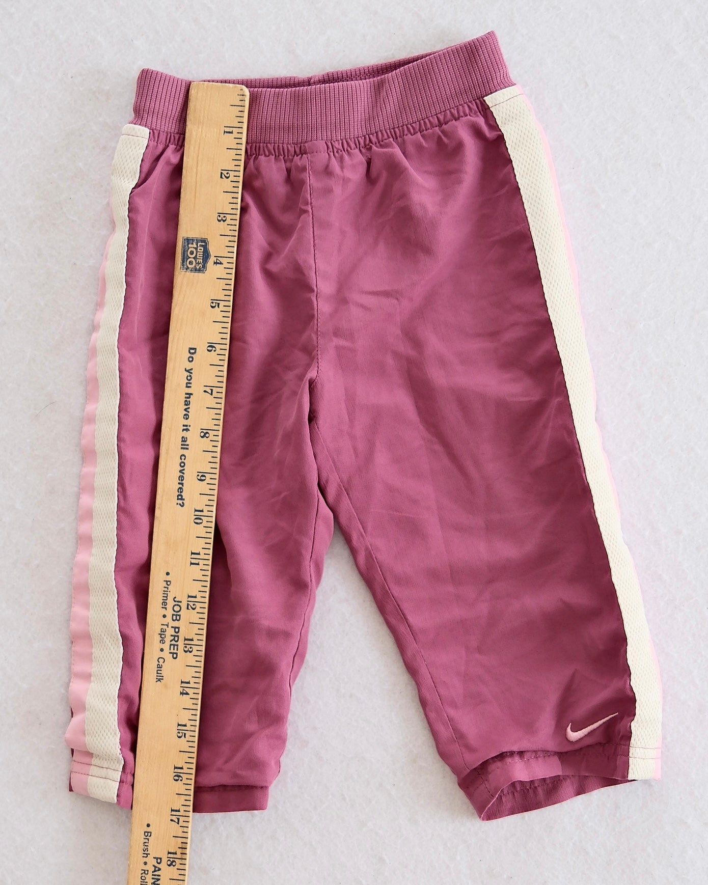 Y2K Nike Dusty Pink Just Do It Pants: 18m