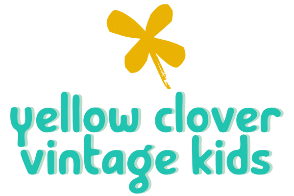 Yellow Clover Vintage Kids Clothes