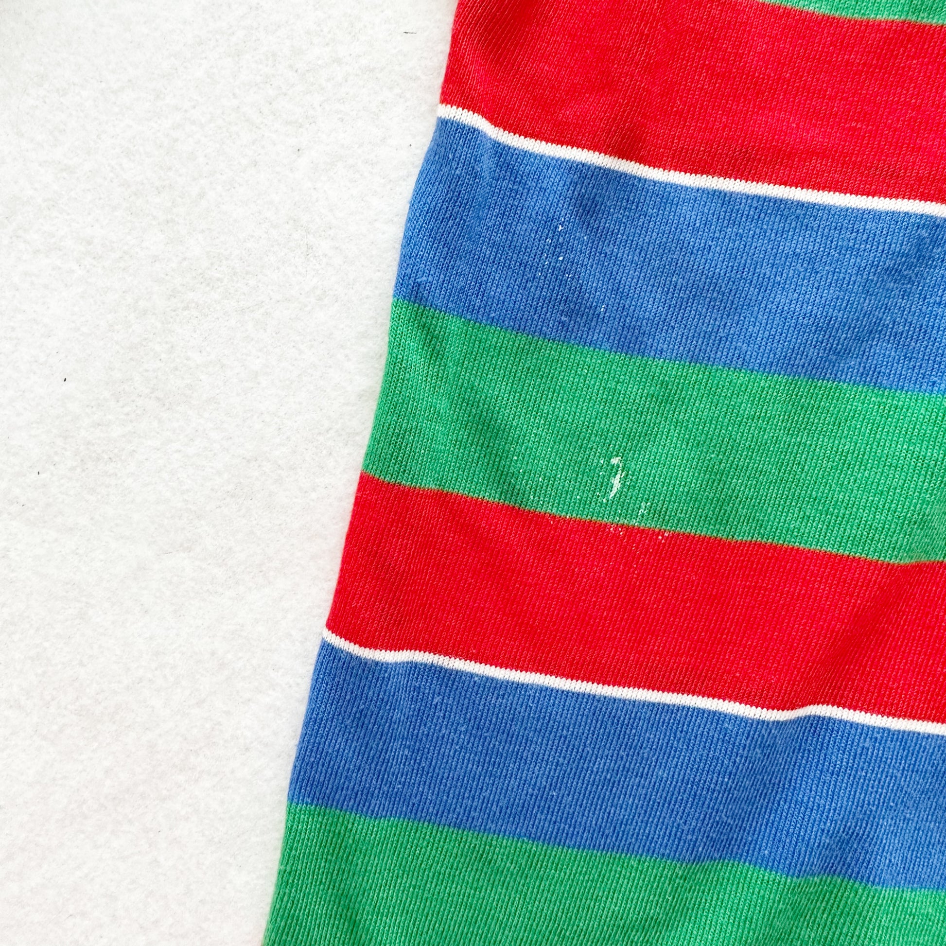 Vintage OshKosh Long Sleeve Striped Polo: 4T - Yellow Clover Vintage Kids Clothes