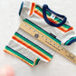 Vintage Garanimals Striped Ringer Tee: 18/24m? - Yellow Clover Vintage Kids Clothes