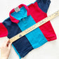 Vintage Shades Colorblock Polo Shirt: 3/4T? - Yellow Clover Vintage Kids Clothes