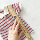Vintage Izod Lacoste Striped Polo Shirt: 12m - Yellow Clover Vintage Kids Clothes