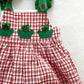 Vintage Boutique Becki Frog Appliqué Tie Shoulder Dress: 2T - Yellow Clover Vintage Kids Clothes