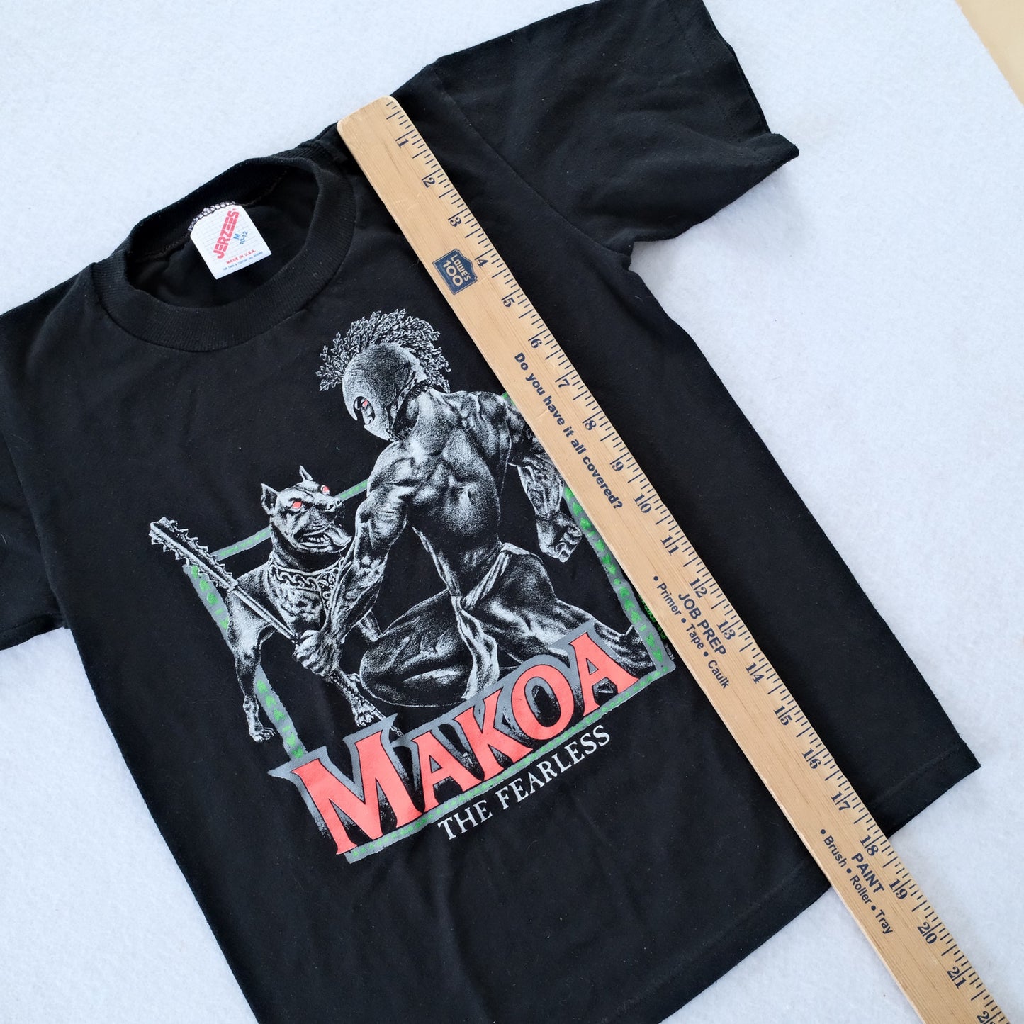 Vintage Makoa the Fearless Jerzees Single Stitch Tee: 8y