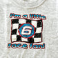 Vintage Racing Flag Kids Tee: 2T? - Yellow Clover Vintage Kids Clothes