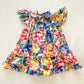Vintage Cuties By Judy Floral Ruffle Dress: 2T