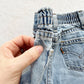 Vintage Levi’s Light Wash Orange Tab Jeans: 12m - Yellow Clover Vintage Kids Clothes