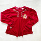 Vintage Pooh Rose Embroidered Velour Top: 4T - Yellow Clover Vintage Kids Clothes