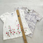 Vintage or Y2K OshKosh + Faded Glory Floral Girls Tee Bundle: 4T - Yellow Clover Vintage Kids Clothes