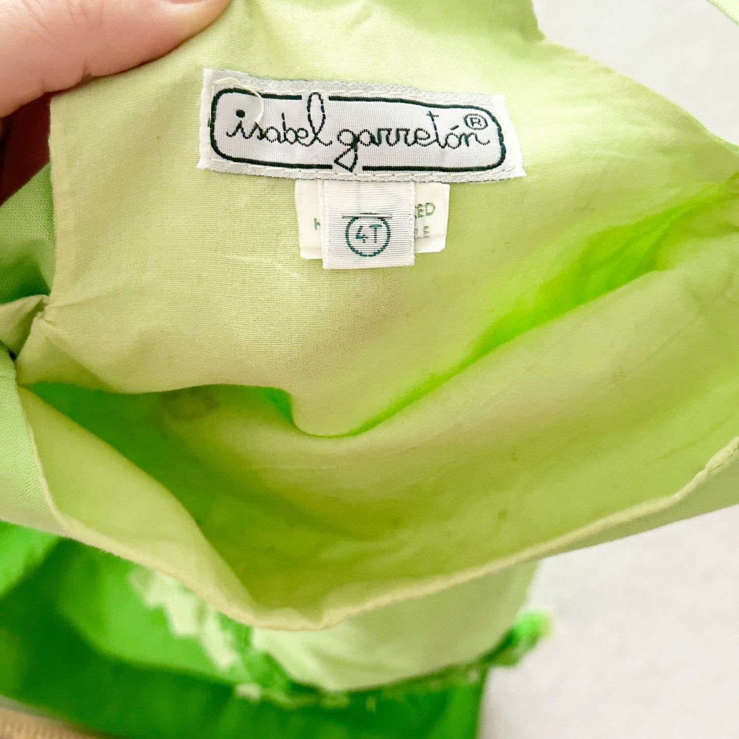 Vintage Isabel Garreton Giraffe Dress: 4T - Yellow Clover Vintage Kids Clothes