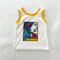 Vintage KidzStuff Abstract Animals Tank: 2T? - Yellow Clover Vintage Kids Clothes
