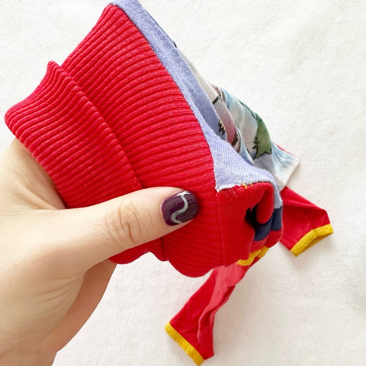 Vintage Rob Roy Snoopy Ski Turtleneck Tee: 7y - Yellow Clover Vintage Kids Clothes