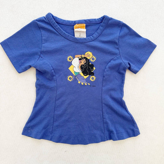 Vintage Disney Hunchback of Notre Dame Esmeralda Seamed Tee: 2T?