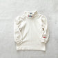 Vintage OshKosh Embroidered Flower Turtleneck Top: 3T - Yellow Clover Vintage Kids Clothes