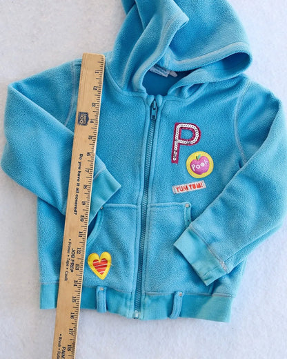Y2K Euro Disney Winnie the Pooh Embroidered Hoodie: 4T