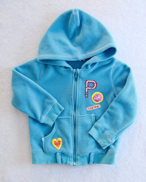 Y2K Euro Disney Winnie the Pooh Embroidered Hoodie: 4T