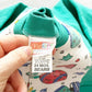 Vintage McKids Football Print Green Sweatshirt Romper: 18m? - Yellow Clover Vintage Kids Clothes