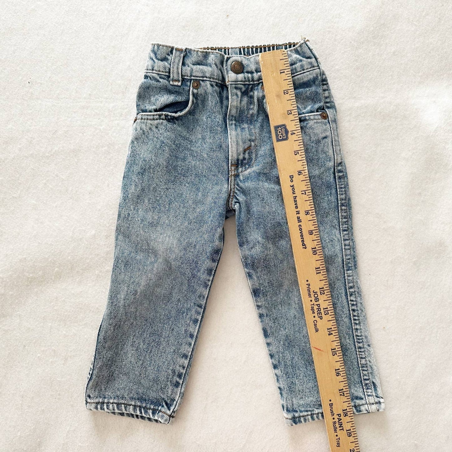 Vintage Levi’s Orange Tab Acid Wash Jeans: 24m? - Yellow Clover Vintage Kids Clothes
