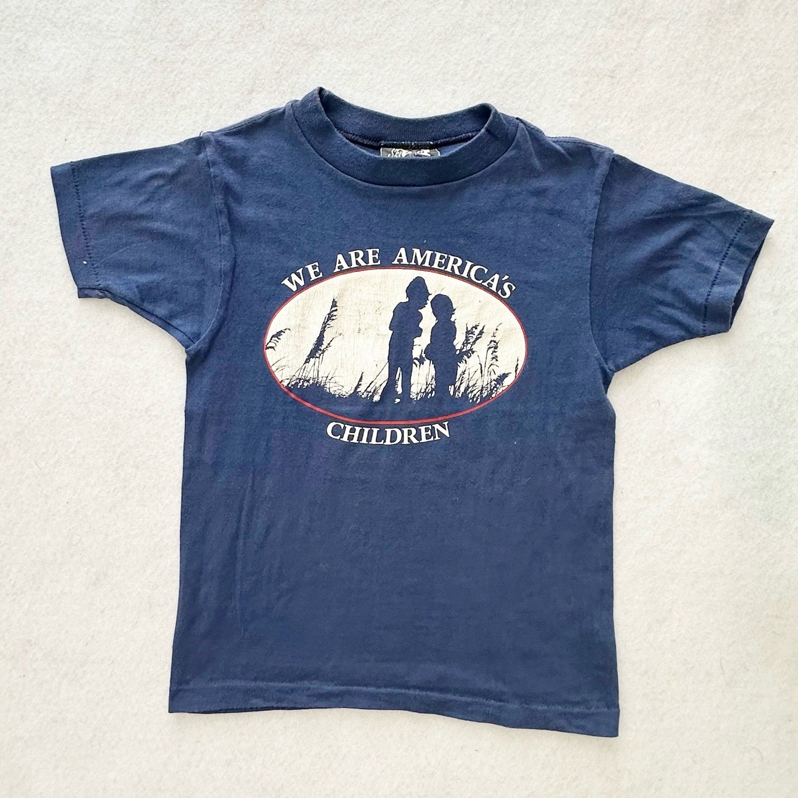 Vintage America’s Children Single Stitch Graphic Tee: 6y - Yellow Clover Vintage Kids Clothes