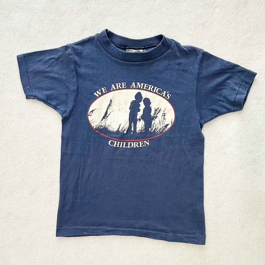 Vintage America’s Children Single Stitch Graphic Tee: 6y - Yellow Clover Vintage Kids Clothes