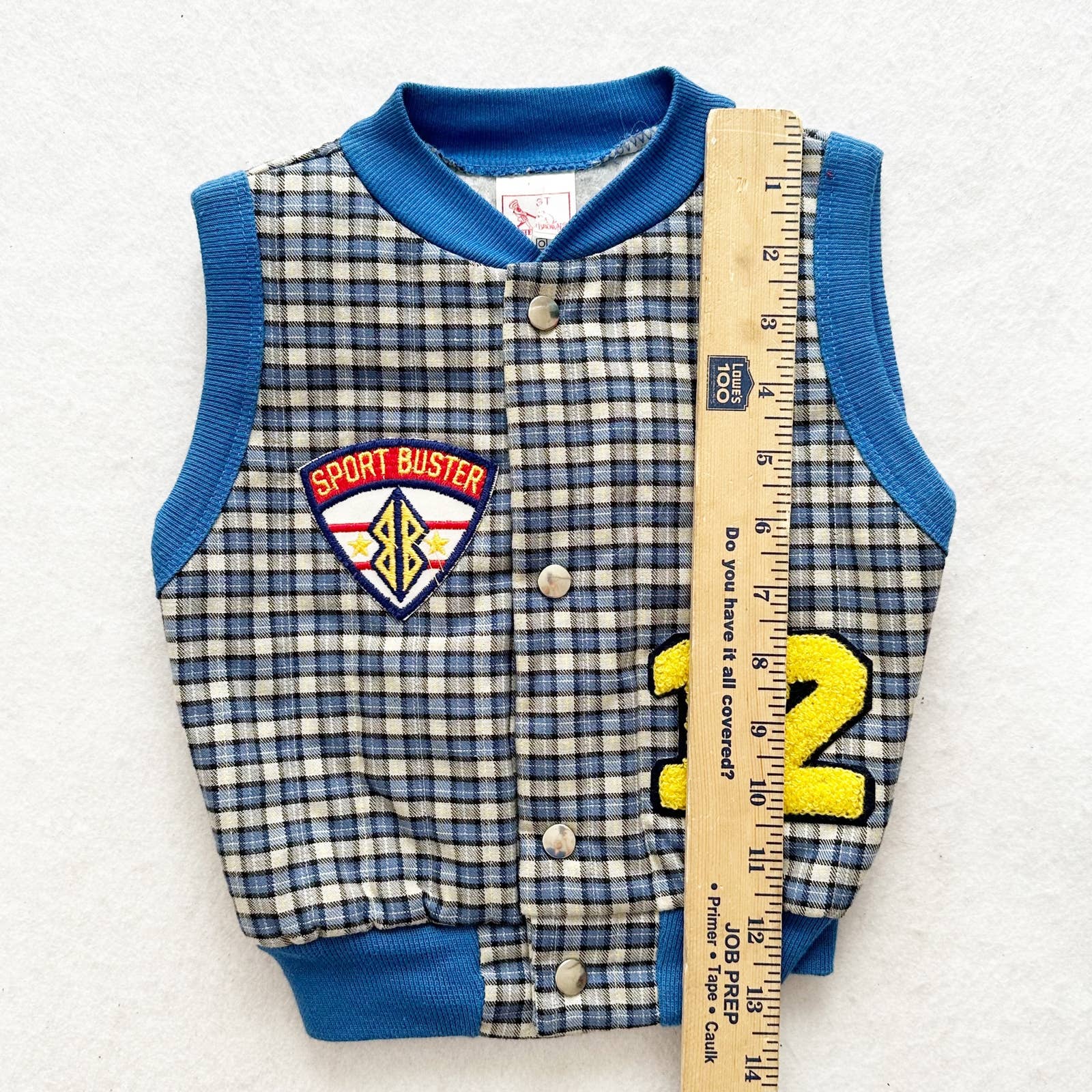 Vintage Buster Brown Sports Quilted Vest: 2T? - Yellow Clover Vintage Kids Clothes
