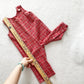Vintage Toddly Winks Plaid Soft Longall Romper: 18/24m? - Yellow Clover Vintage Kids Clothes