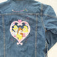 Vintage Disney Princesses Embroidered Denim Jacket: L