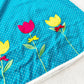 Vintage Buster Brown Flower Appliqué Dress: 6y - Yellow Clover Vintage Kids Clothes