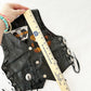 Wild Ride Faux Leather Vest: 2/3T? - Yellow Clover Vintage Kids Clothes