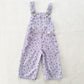 Vintage Little Bit Floral Cord Overalls: 12m - Yellow Clover Vintage Kids Clothes