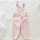 Y2K OshKosh Pink Hickory Stripe Overalls: 4T - Yellow Clover Vintage Kids Clothes