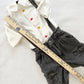 Vintage Body Gear Nature Trail Suspender Pants Set: 6y - Yellow Clover Vintage Kids Clothes